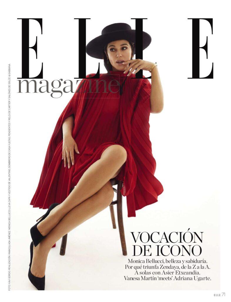 Manicura para Mónica Belluci realizada por la manicurista profesional Lucero Hurtado