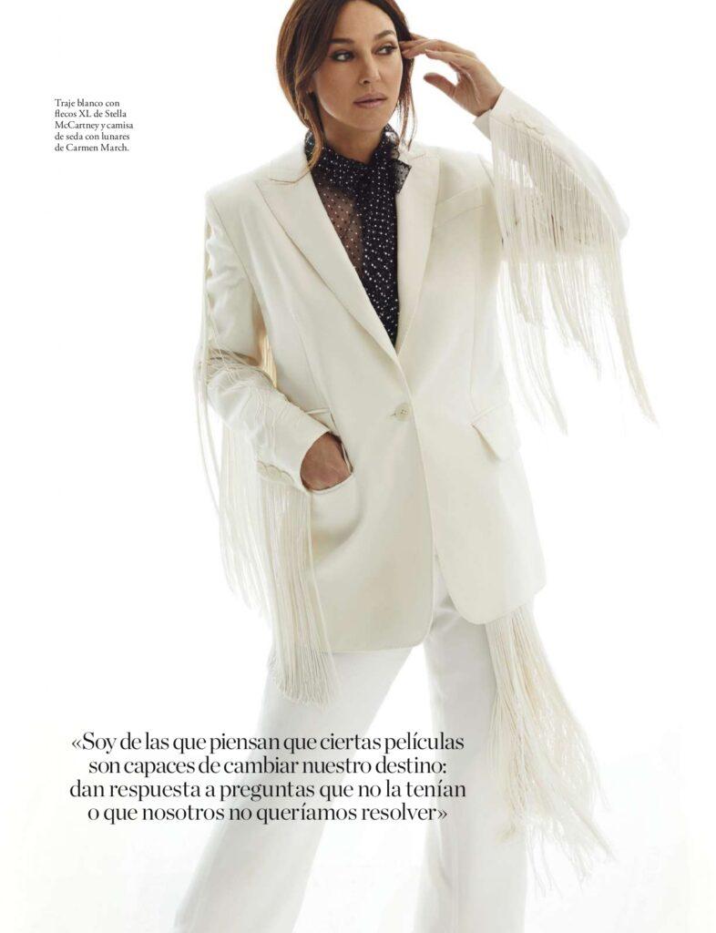 Manicura para Mónica Belluci realizada por la manicurista profesional Lucero Hurtado