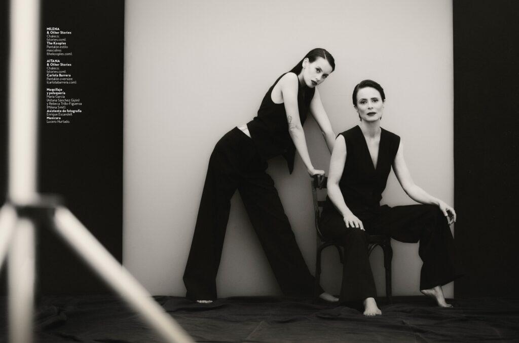 Aitana Sánchez-Gijón y Milena Smit