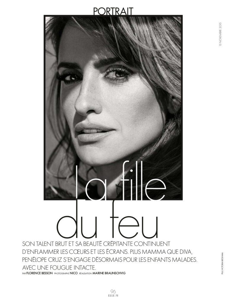 Portrait - Penélope Cruz