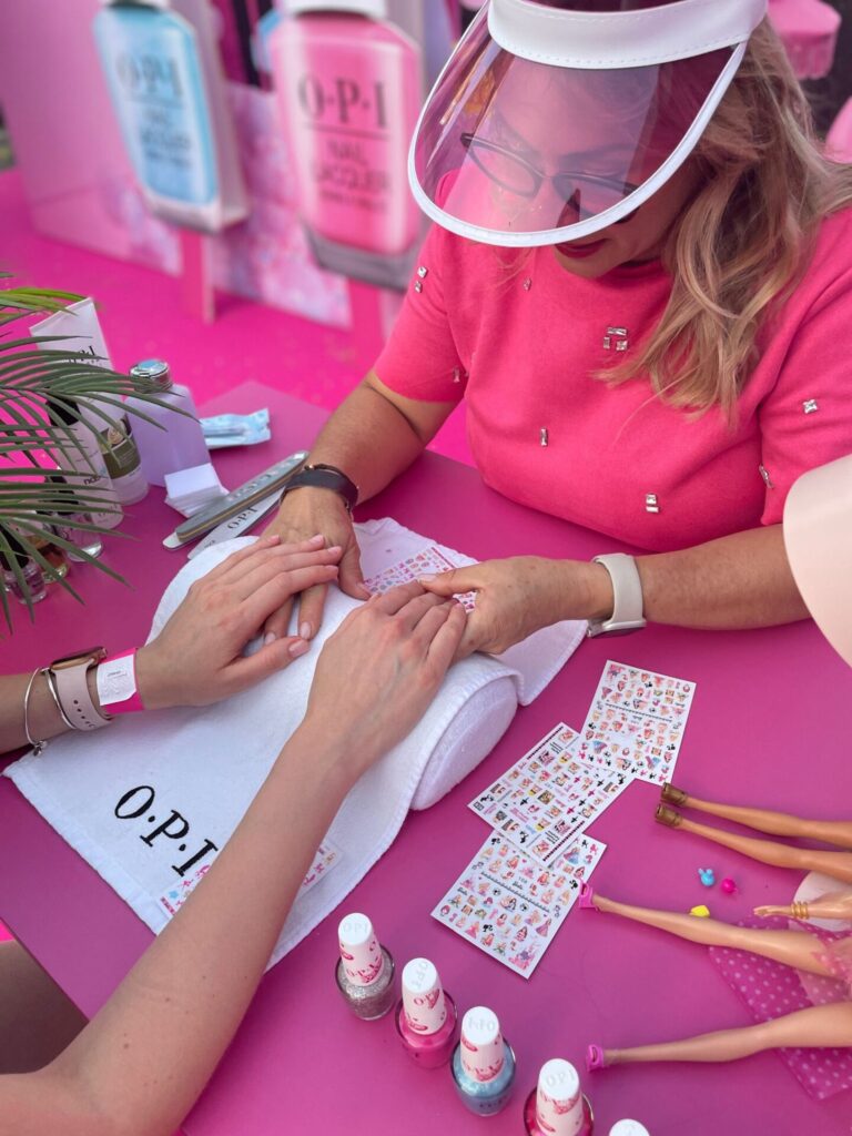 Barbie the movie Lucero Hurtado Nails.