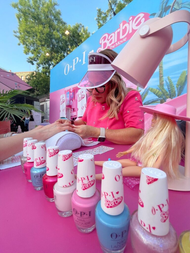 Barbie the movie Lucero Hurtado Nails.